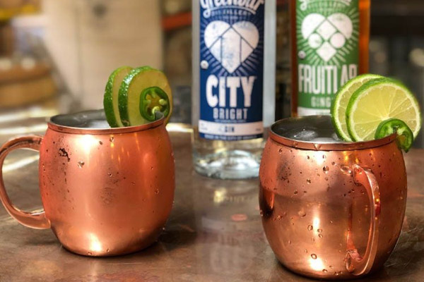 cocktail gin mule
