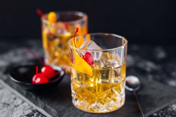 Cocktail Old Fashioned từ rượu Bourbon 