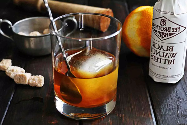 Nguyên liệu pha chế cocktail Old Fashioned