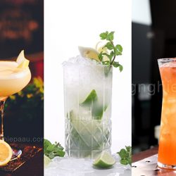 cocktail mocktail và mojito