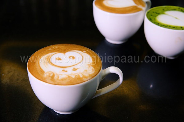 thành phẩm latte art