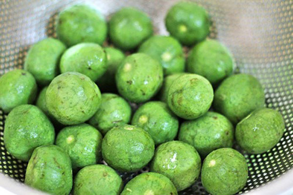 sấu cạo sạch vỏ